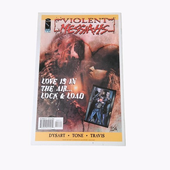 Image Comics Violent Messiahs #3 2000 Comic Book Collector Bagged Boarded - Picture 2 of 2